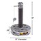 Pet Adobe Interactive Cat Scratching Pole, Built-In Rolling Ball and Track Toy for Adult Cats and Kitten 700925PXL - alternate 2